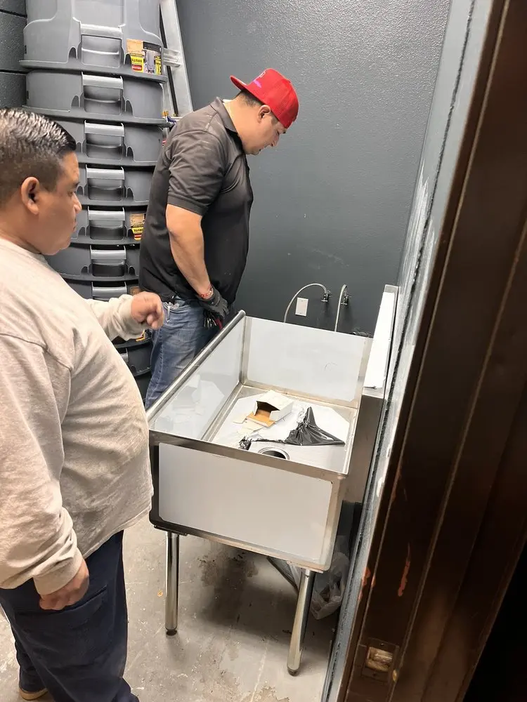 Commercial plumbing and sink installation in Orange Park